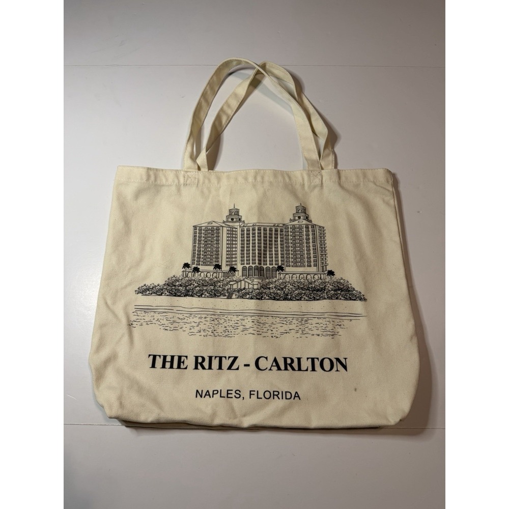 The Ritz-Carlton Naples FL Resort Canvas Tote